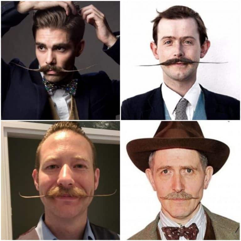 10 mejores estilos de bigote para hombres Tendencias 2024 Moda Hombre