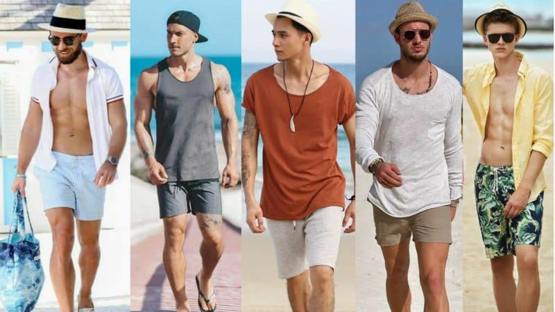 Outfit de playa para hombres: cómo vestirse para la playa 2023 - Moda Hombre